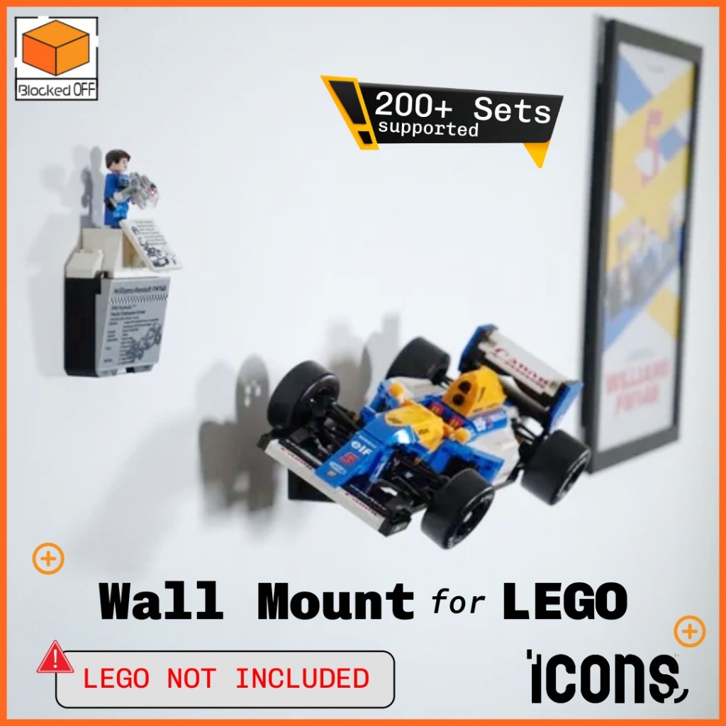 ติดผนังสําหรับ Lego Williams FW14B Nigel Mansell (5353)