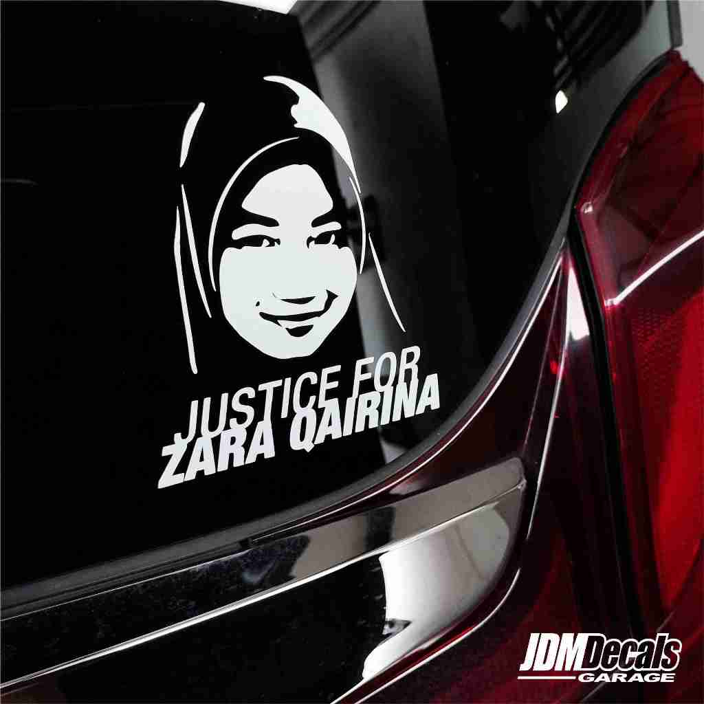 Justice For Zara Qairina สติ๊กเกอร์ไวนิล