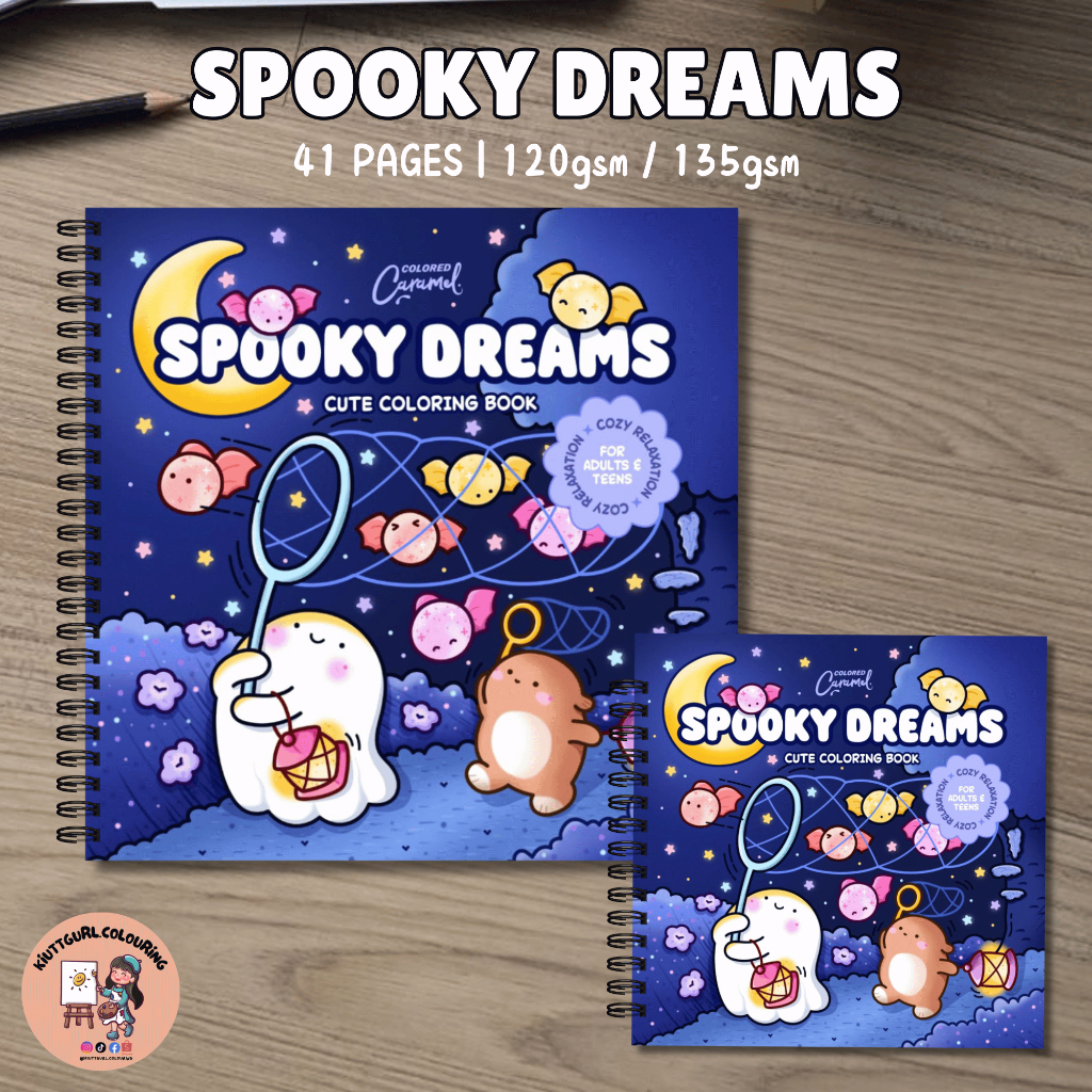 [LASER PRINTED] SPOOKY DREAMS โดย หนังสือคูริ่งคาราเมลสี 41 หน้า