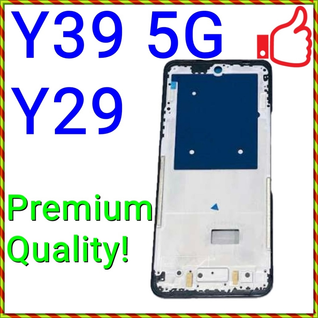 ใหม่กรอบกลางแผ่นโลหะ LCD Bezel Center Board HOUSING สําหรับ vivo Y39 5G / Y29 4G / V2436 V2434