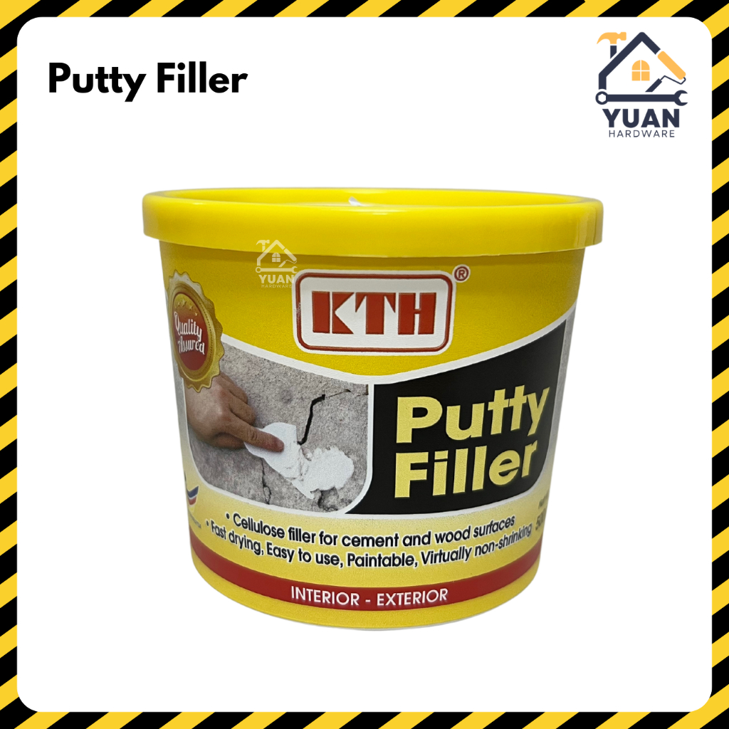KTH Putty Filler 500G 1.5KG Wall Filler Cement Filler Wood filler 补墙
