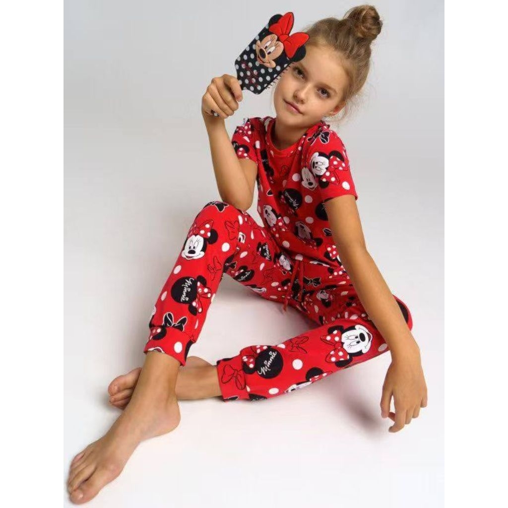 [playToday@Disney] Minnie Mouse Red Girls Pyjama set