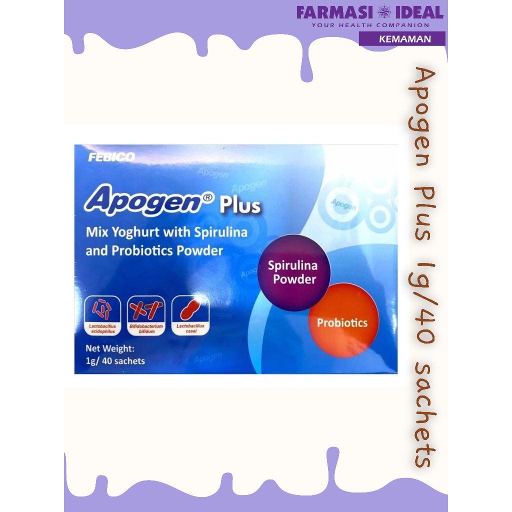 Febico Apogen Plus Probiotic 40ซอง