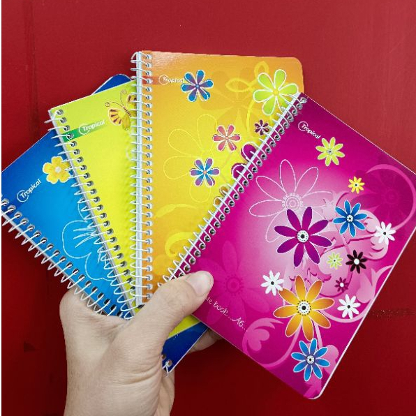 สมุดจดบันทึก Tropical A6 50 แผ่น
