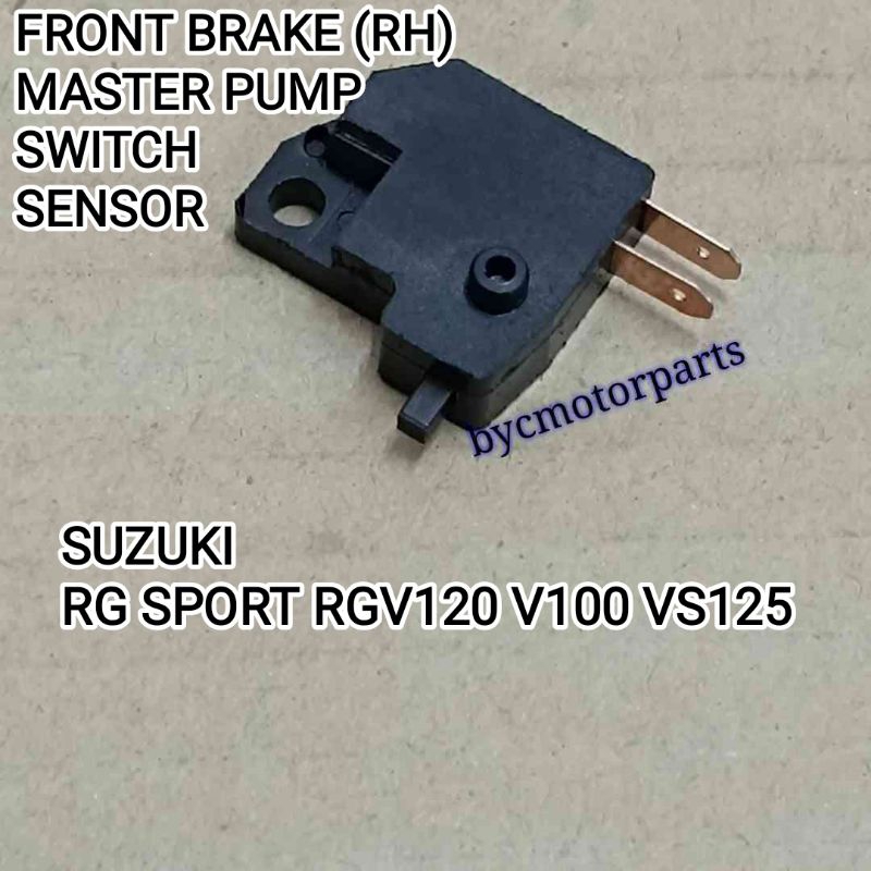 SUZUKI RG RG110 RG SPORT RGV RGV120 V100 VS125 VS150 VR125 สวิตช์เบรกหน้า (RH) MASTER PUMP SENSOR BY