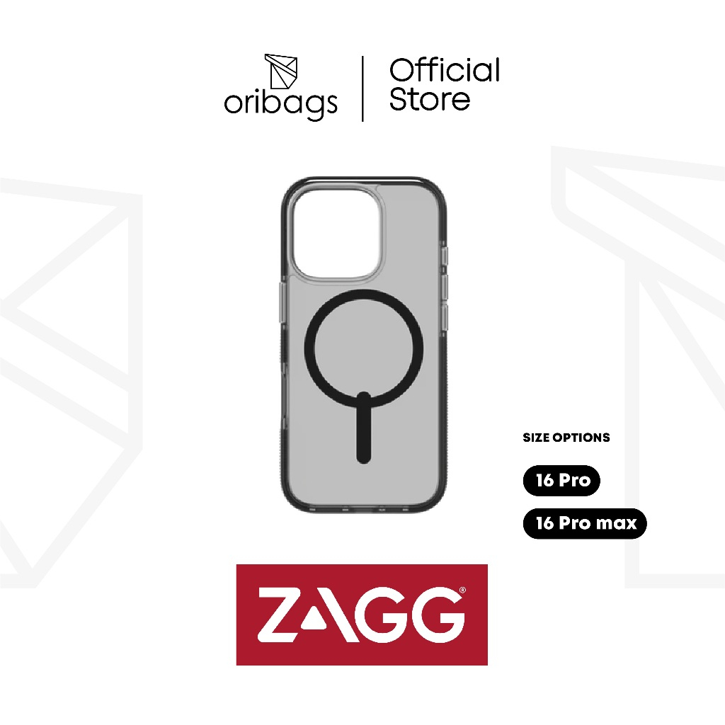 ZAGG Santa Cruz Snap Case สําหรับ iP16 Series - Midnight