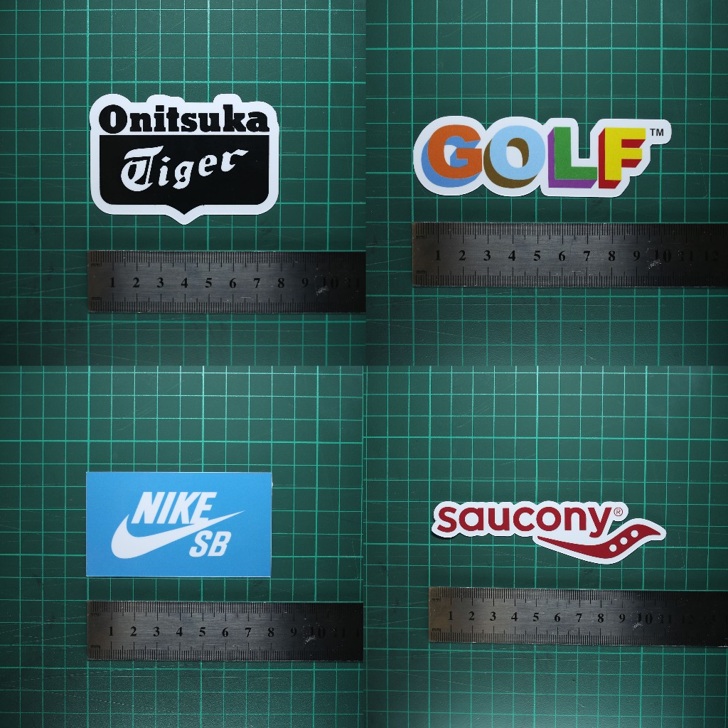 สติ๊กเกอร์ ( Onitsuka Tiger, Golf Wang, Nike SB, Saucony )