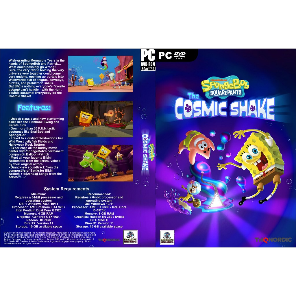 (PC DVD) SpongeBob SquarePants - The Cosmic Shake