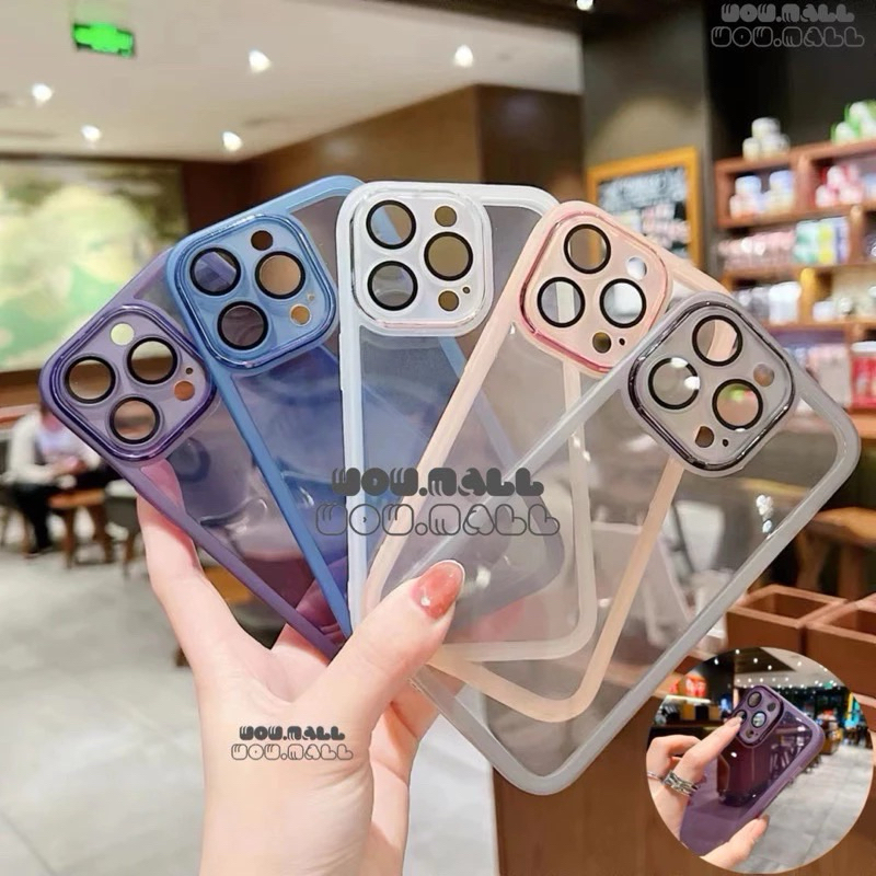 877 TPU Silicone Soft Clear Case Lens Cover Infinix Hot 50I Smart 9 Zero 40 Casing