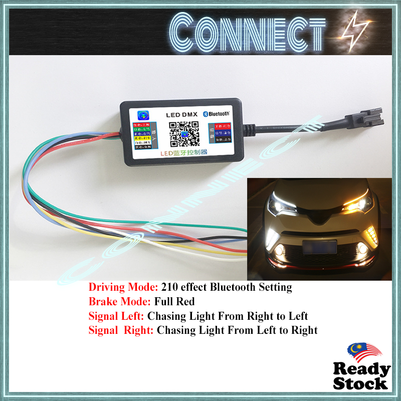 สัญญาณไล่ Light Controller ARGB คิ้ว LED Controller โมดูล WS2811 WS2812b บลูทูธระยะไกล DMX