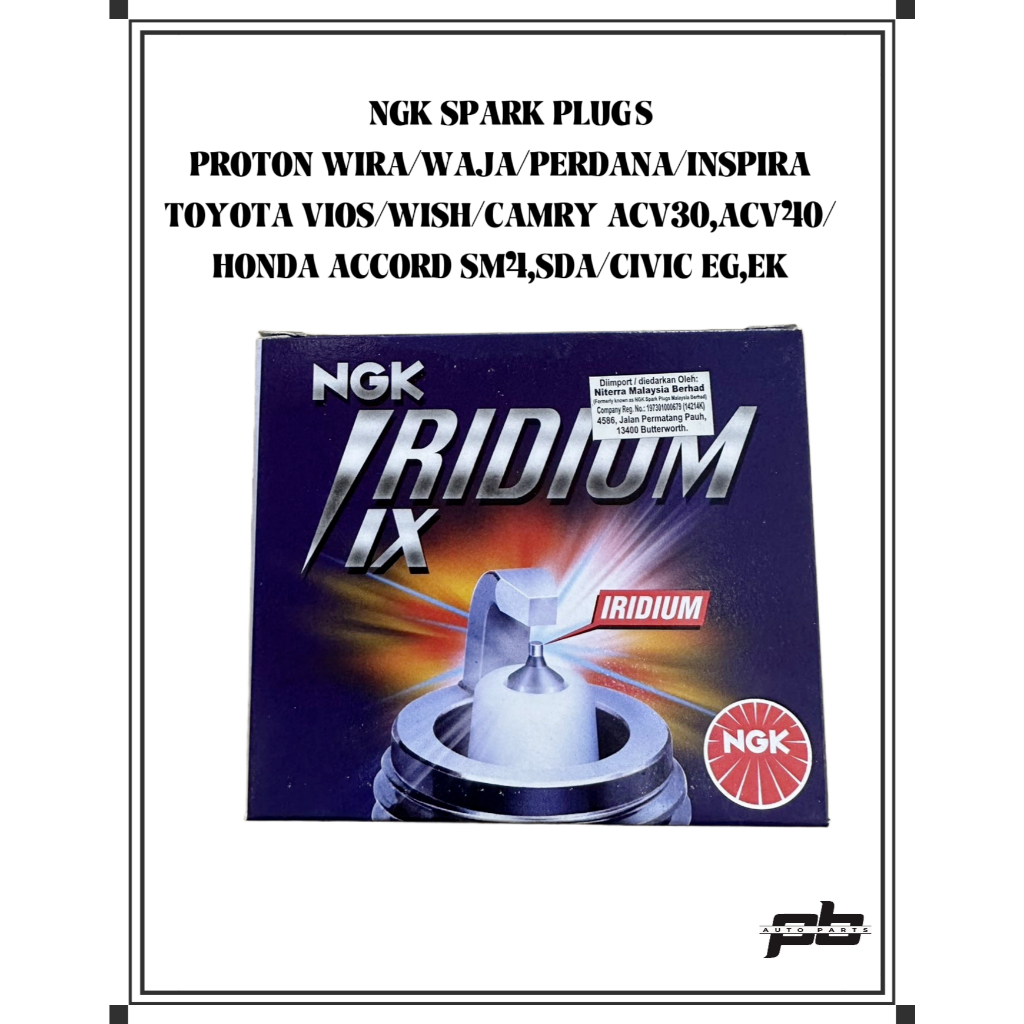 NGK SPARK PLUG IRIDIUM BKR6EIX-11