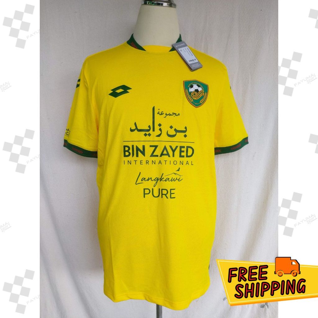 [CLEARANCE] เสื้อแข่ง Lotto Kedah KDA FC 2023 ของแท้