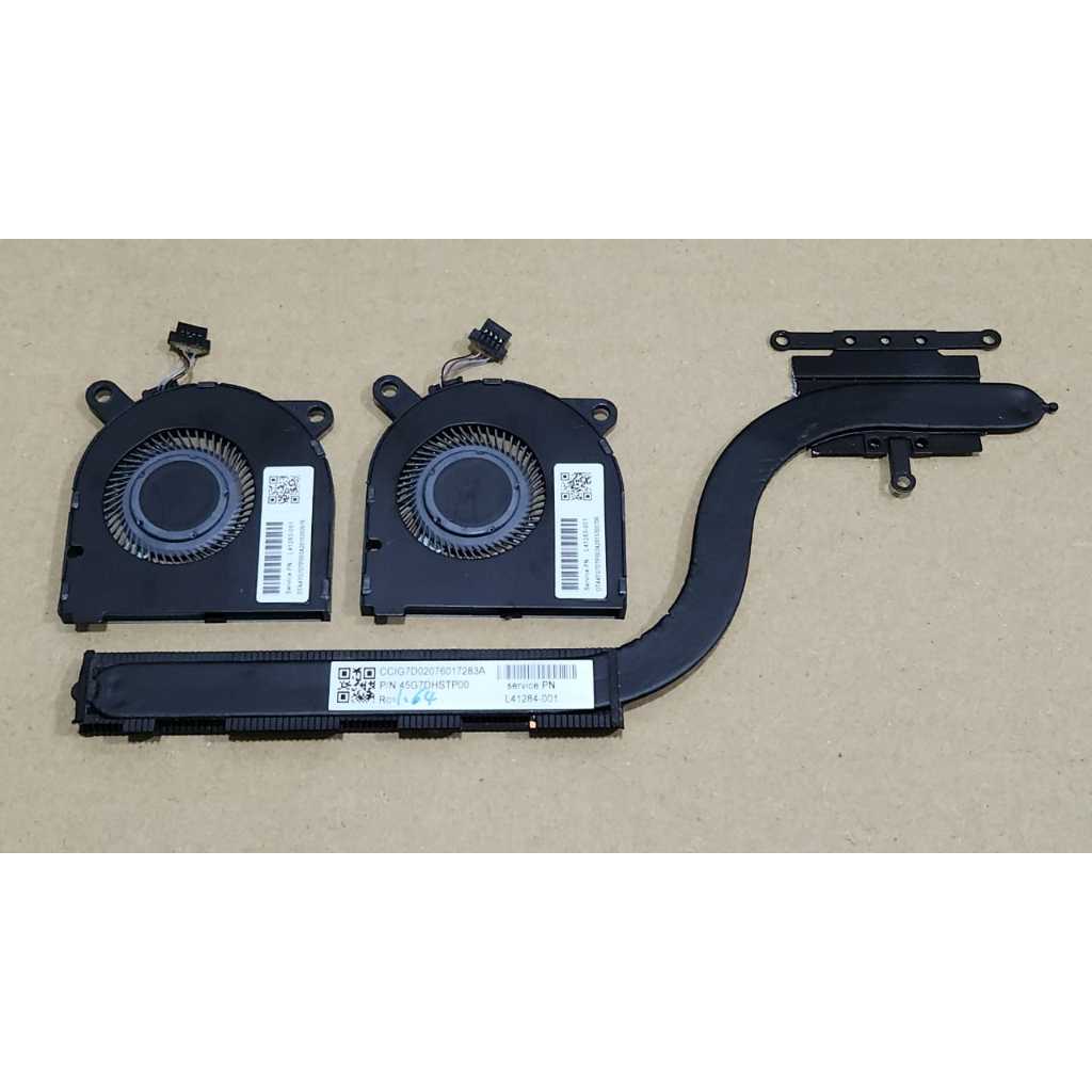 HP Pavilion 13-an 13-AN0031WM พัดลมระบายความร้อน CPU และฮีทซิงค์ L4183-001 L41384-001