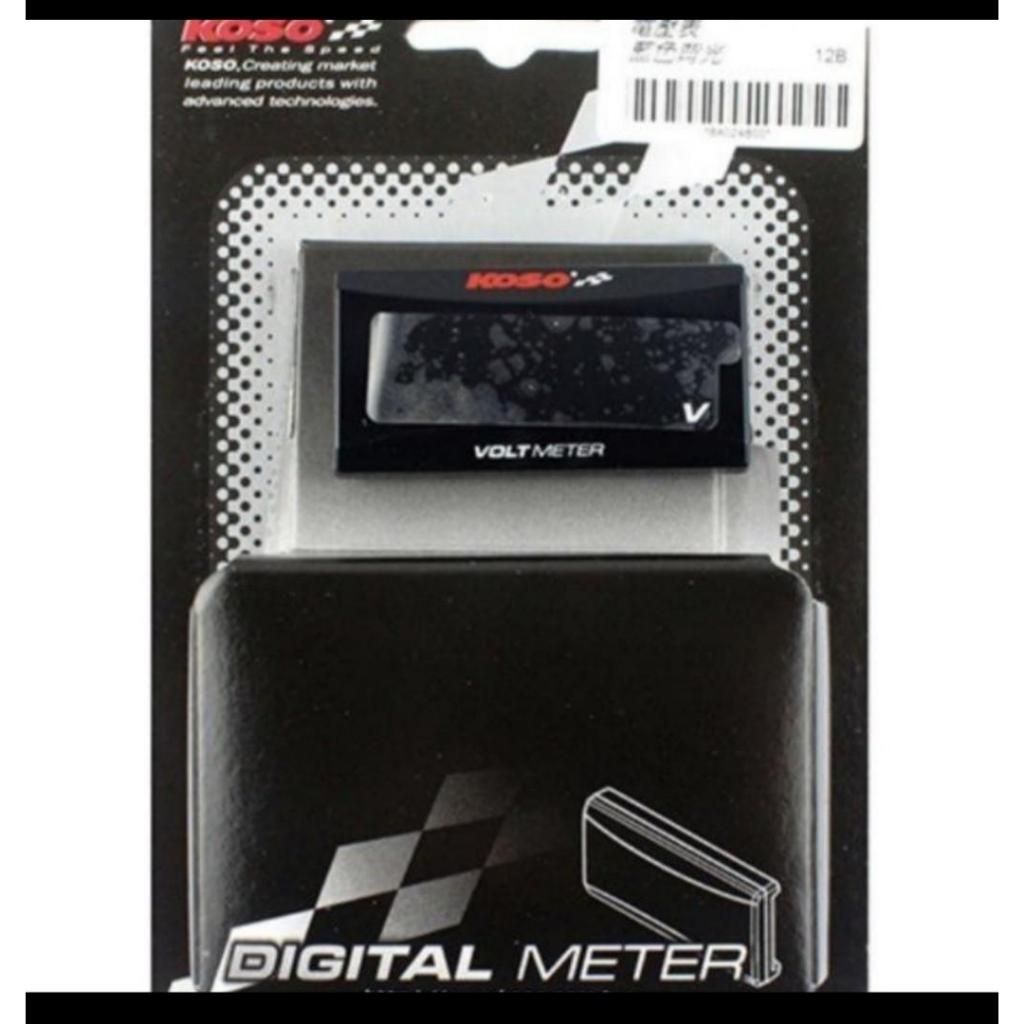 KOSO VOLTMETER SUPER SLIM UNIVERSAL VOLT METER METRE