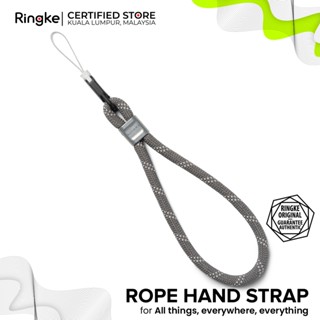 RINGKE ROPE HAND STRAP Solid Craftsmanship Cast Metal Embell…
