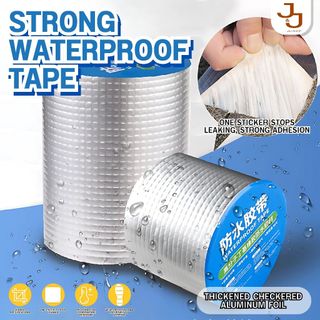 Aluminum foil tape butyl waterproof glue is suitable for roof repair leakage waterproof tape
