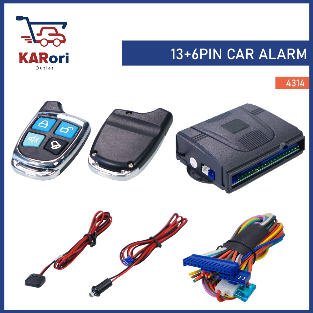 13+6 PIN รถ ALARM SYSTEM / ปุ่มรีโมทรถยนต์ ALARM SYSTEM