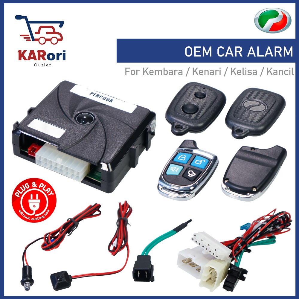 PERODUA OEM PLUG & PLAY CAR ALARM / KANCIL OEM ALARM (PLUG & PLAY CAR ALARM / KANCIL OEM ALARM (PLUG