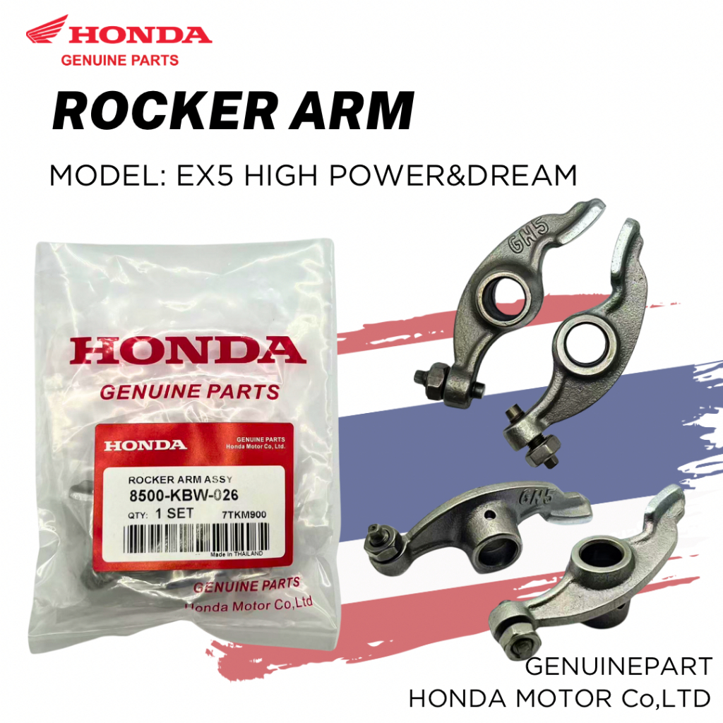 EX5 ROCKER ARM HONDA EX5 HIGH POWER EX5 DREAM EX5 CLASS WAVE100 R EBONUS KRISS100 1 ชุด 1 ชิ้น YTZ5S