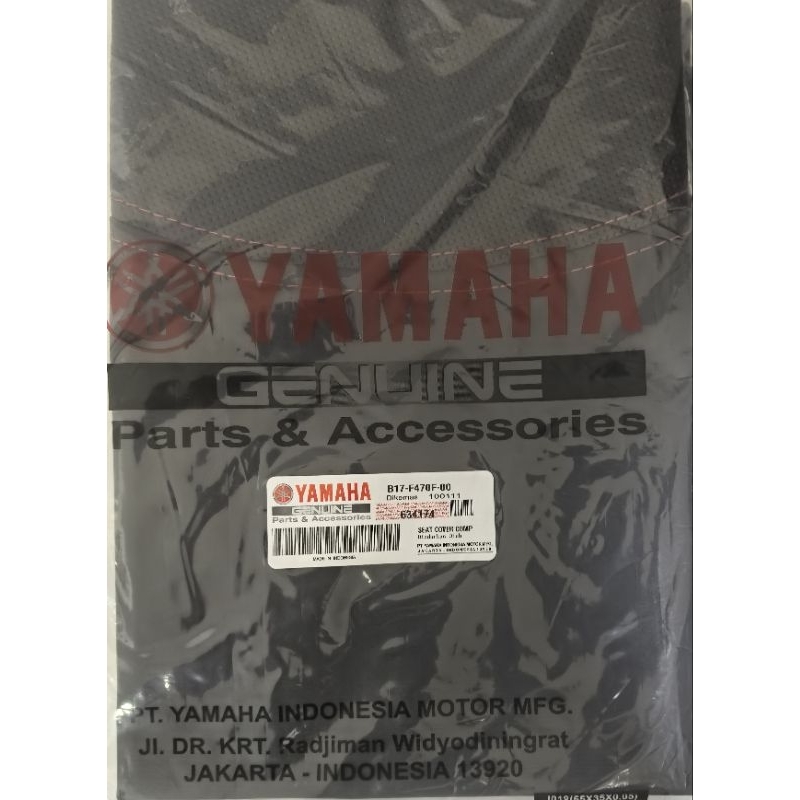 - YAMAHA Y15 RED LINE SEAT COVER -BY YAMAHA- B17-F470F-00