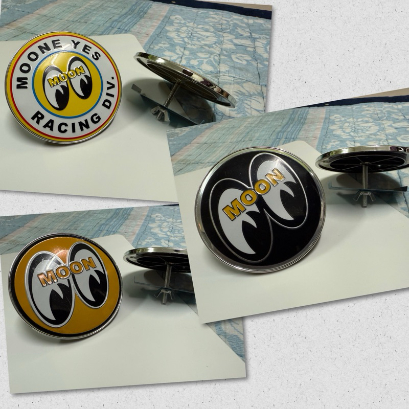 โลโก้สัญลักษณ์ Mooneyes moon eyed ย่าง jaf jdm kancil kenari perodua myvi daihatsu sirion passo