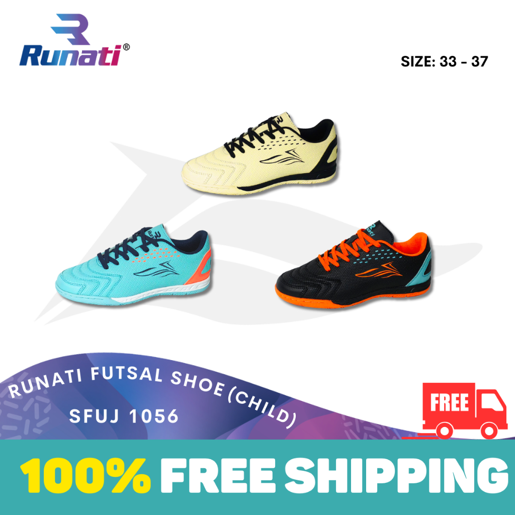 Runati Junior FUTSAL SHOE SFUJ1056 Kasut Futsal