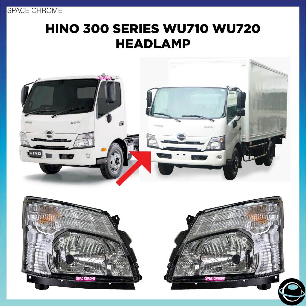 HINO 300 SERIES WU710 WU720 HEADLAMP