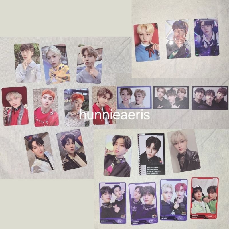 Stray kids Album photocard pc noeasy odinary christmasevel อัลบั้ม
