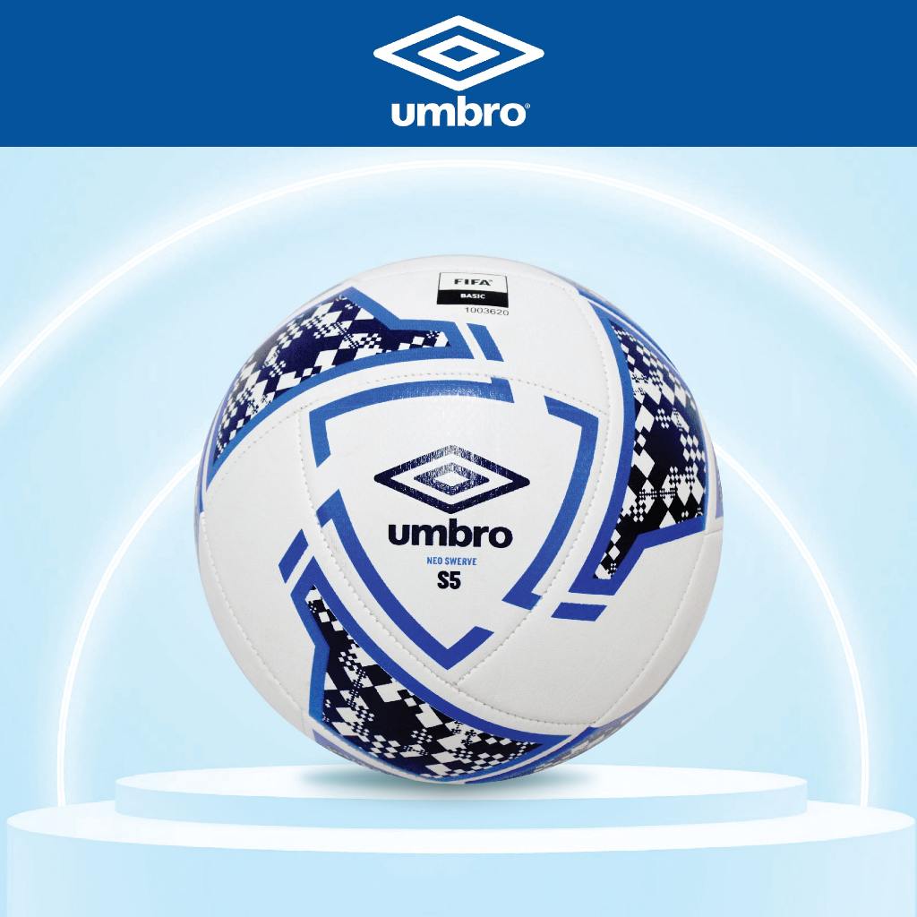 UMBRO Neo Swerve XX 21307U-759 การฝึกอบรม Fifa Basic S5 ฟุตซอล W/B ลูกฟุตบอลในร่มและกลางแจ้ง / Bola 