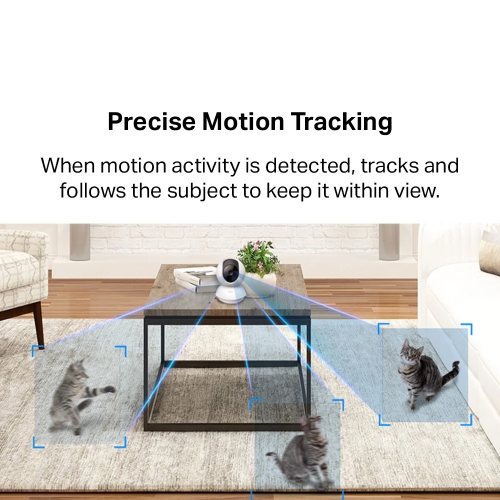 TP-Link Tapo TC71 3MP 2K Indoor Pan/Tilt WiFi CCTV thumbnail 10