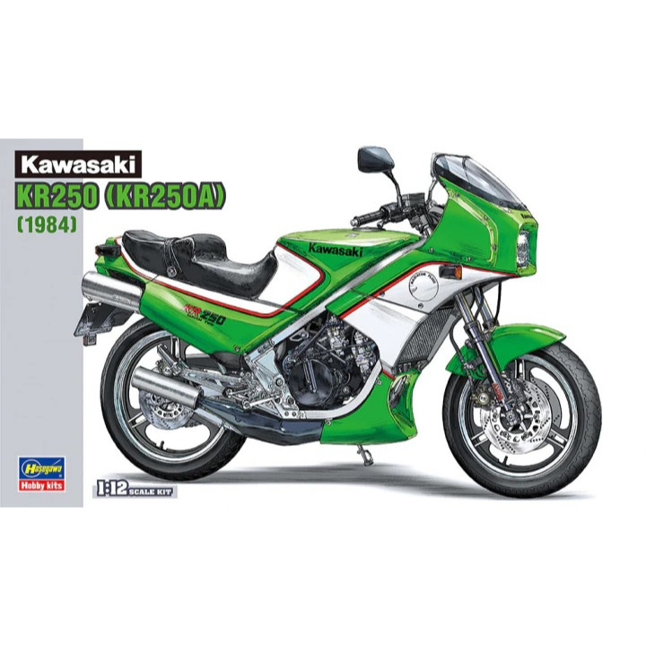 HASEGAWA 1/12 BK12 Kawasaki KR250 (KR250A) (1984) HA21512
