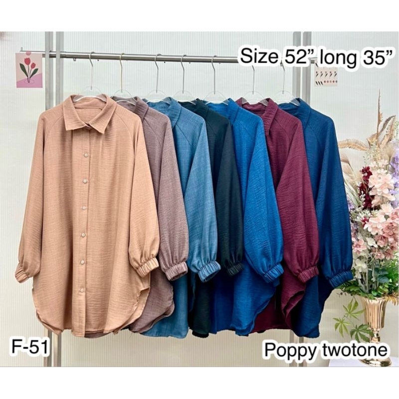 Blouse LABUH MUSLIMAH POPPY MATERIAL CODE P51