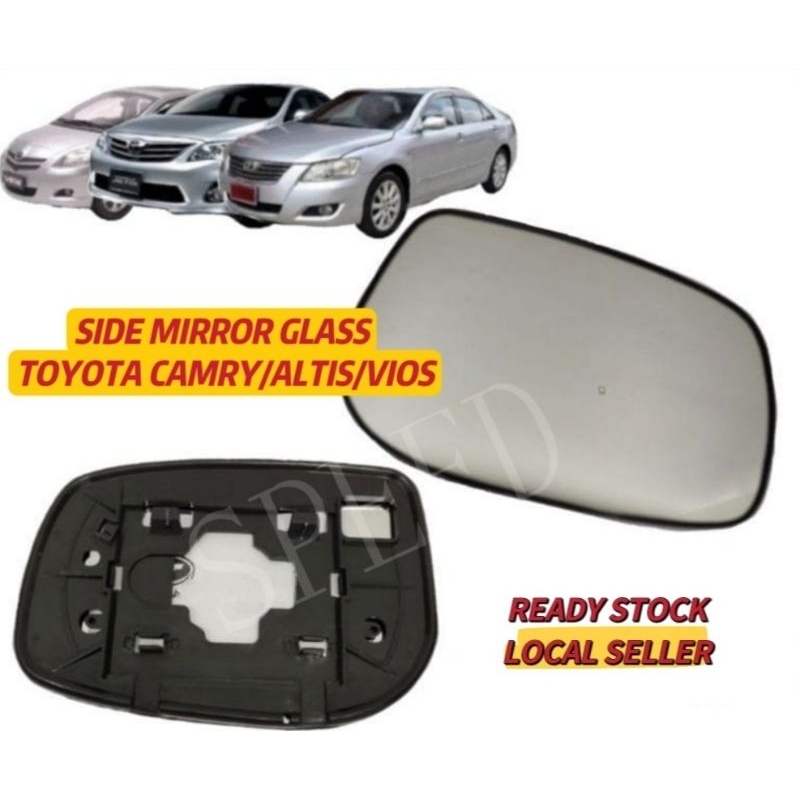 Toyota CAMRY ACV40 ACV41/ALTIS 2008-2013/VIOS NCP93 ประตูด้านข้างกระจก CERMIN SISI