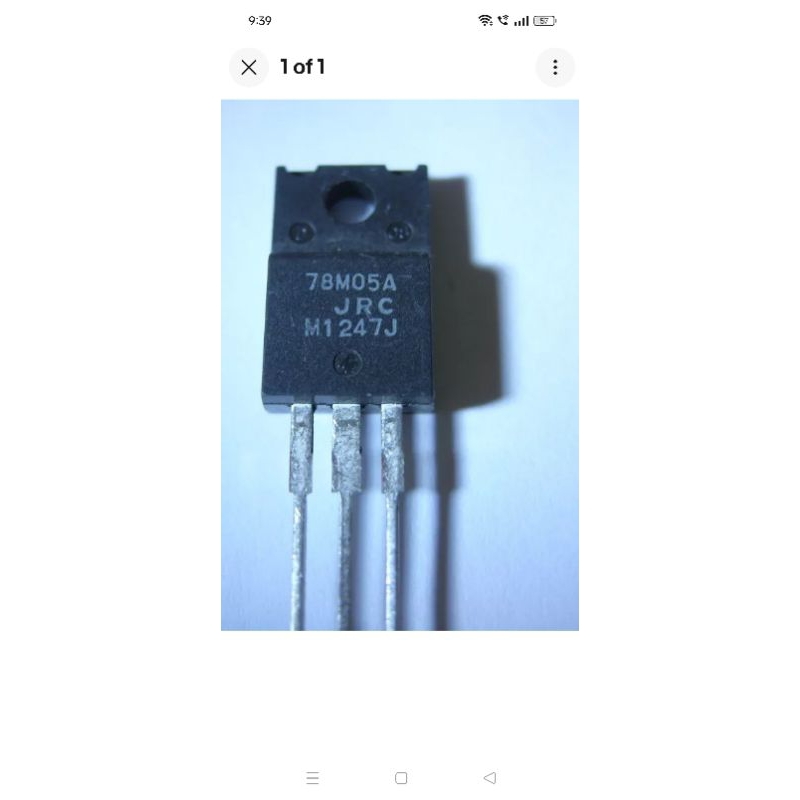 78m05a jrc78m05a njm78m05fa (สําหรับ 2 ชิ้น)