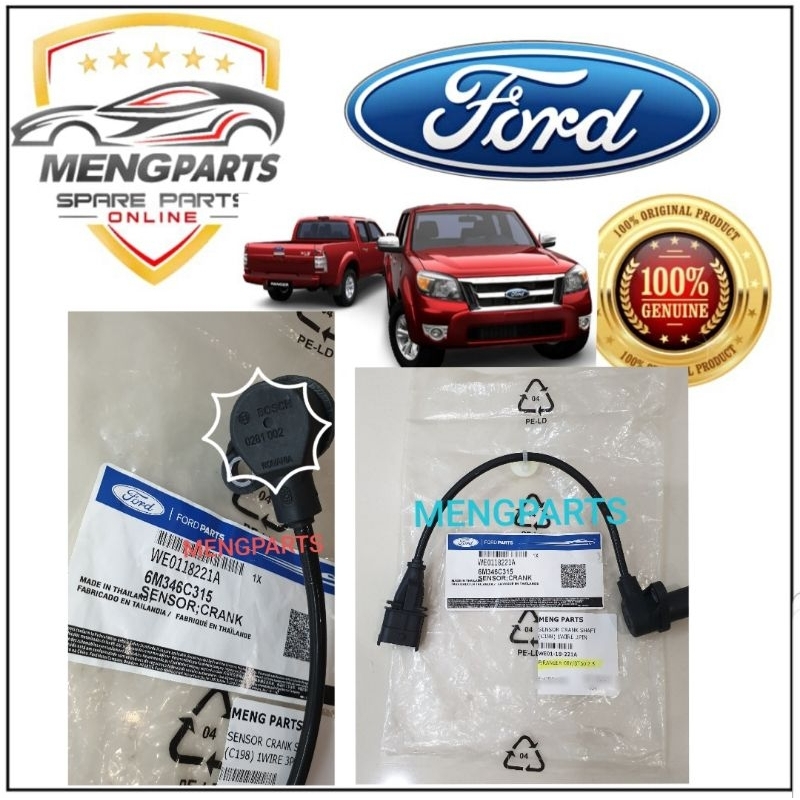 FORD RANGER T5 WE 2.5 16V & MAZDA BT50 WE 2.5 16V 2008Y-2011Y SENSOR CRANK SHAFT SENSOR * 3 PIN * WE