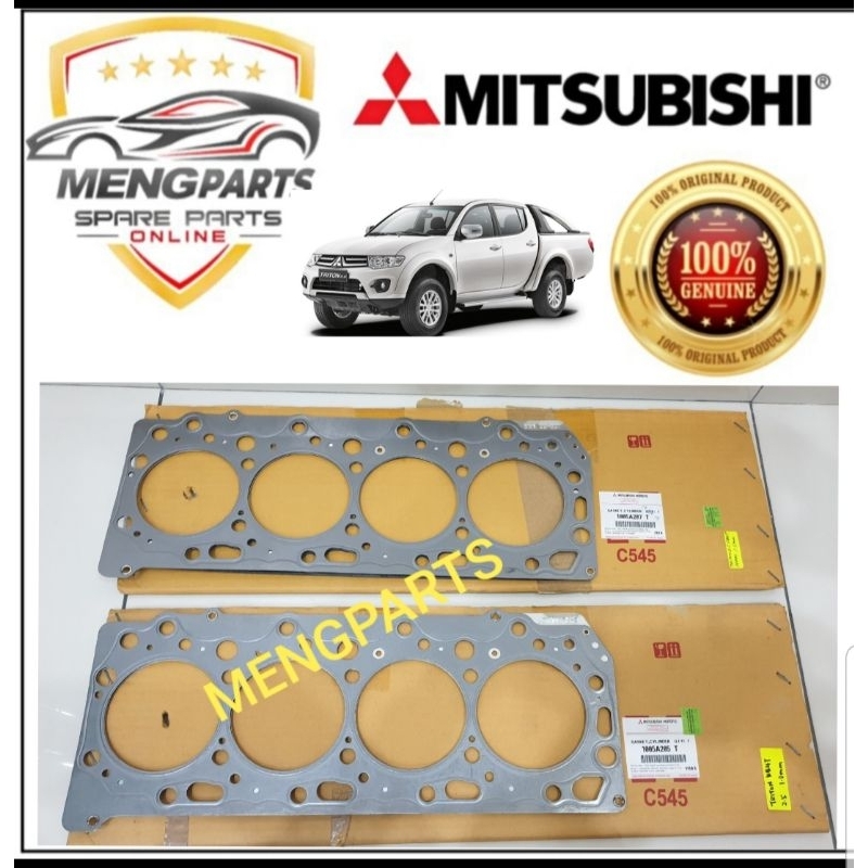 TRITON 2.5 16V 4D56U 2005Y-2017Y HEAD GASKET MATEL 1.0MM & 1.05MM 1005A205 1005A207