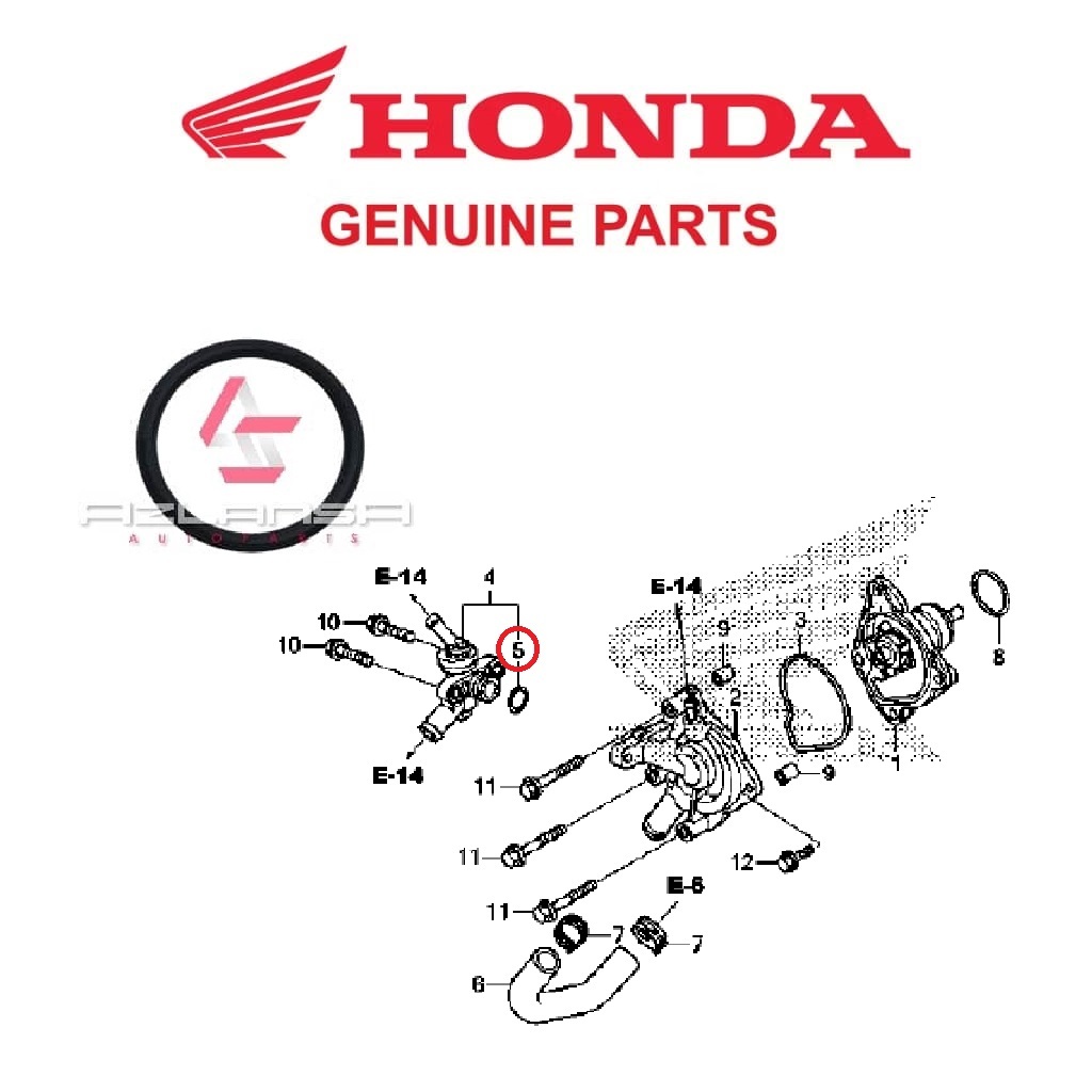 โอริง ( 19381-KWN-900 ) ADV 160, PCX, Vario 125 & Vario 150 💯 ฮอนด้า