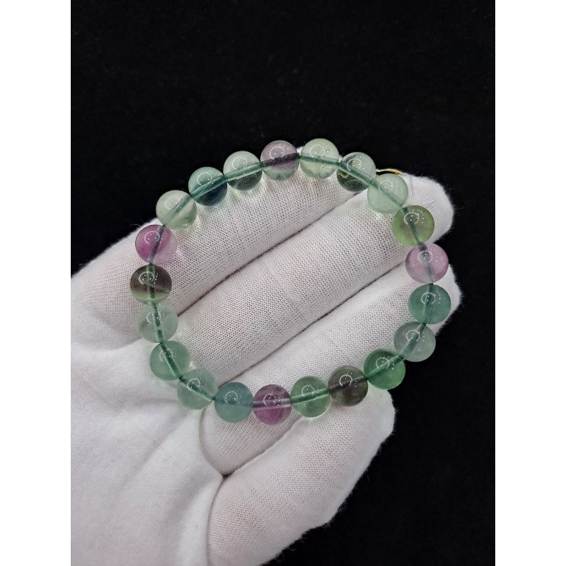 High Grade Candy Fluorite Bracelet สร้อยข้อมือ Fluorite High Grade Candy 8mm