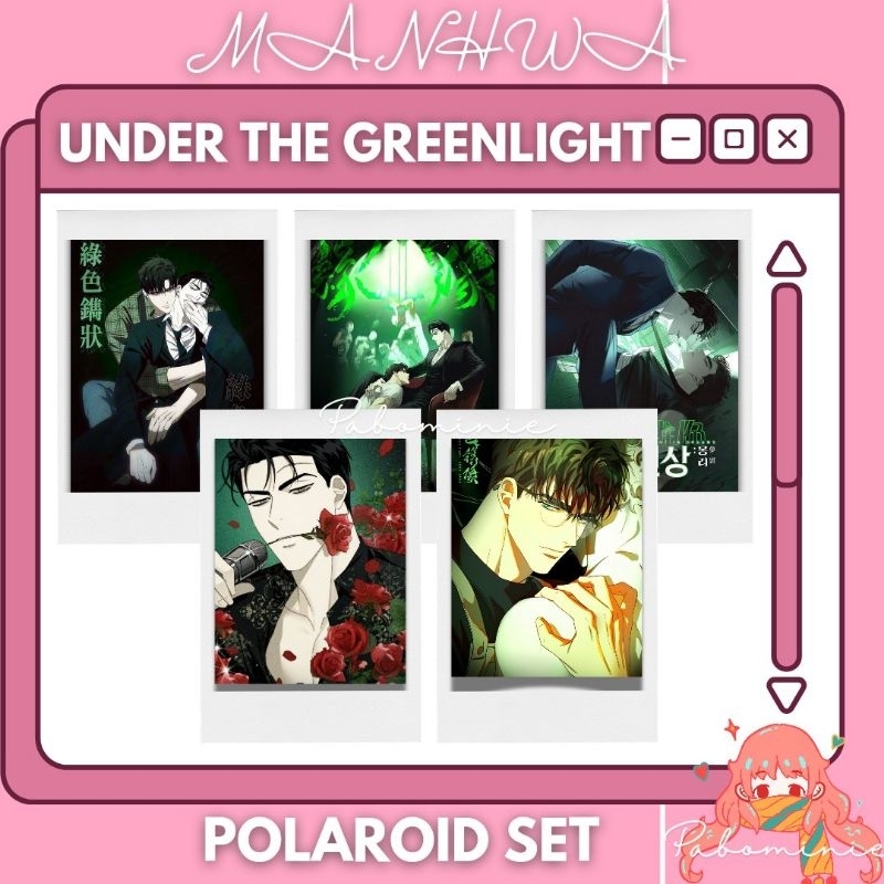 [MANHWA] PHOTO POLA CARD STYLE ANIME MANHWA LITTLE MUSHROOM PAYBACK LOWTIDE ANASTASIA JIX ROSES CHAM