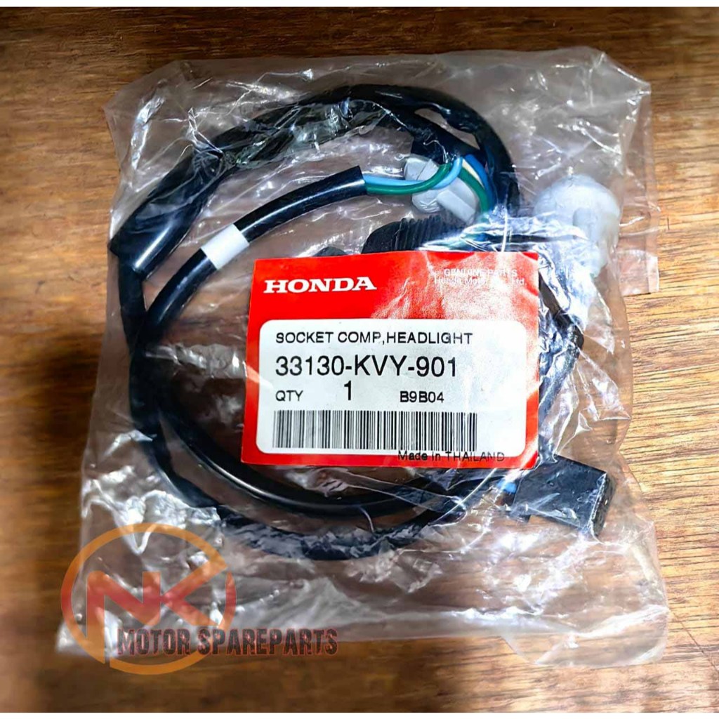 ไฟหน้า Honda Icon110 Socket Comp/ Socket lampu dpn & สัญญาณ 33130-KVY-901