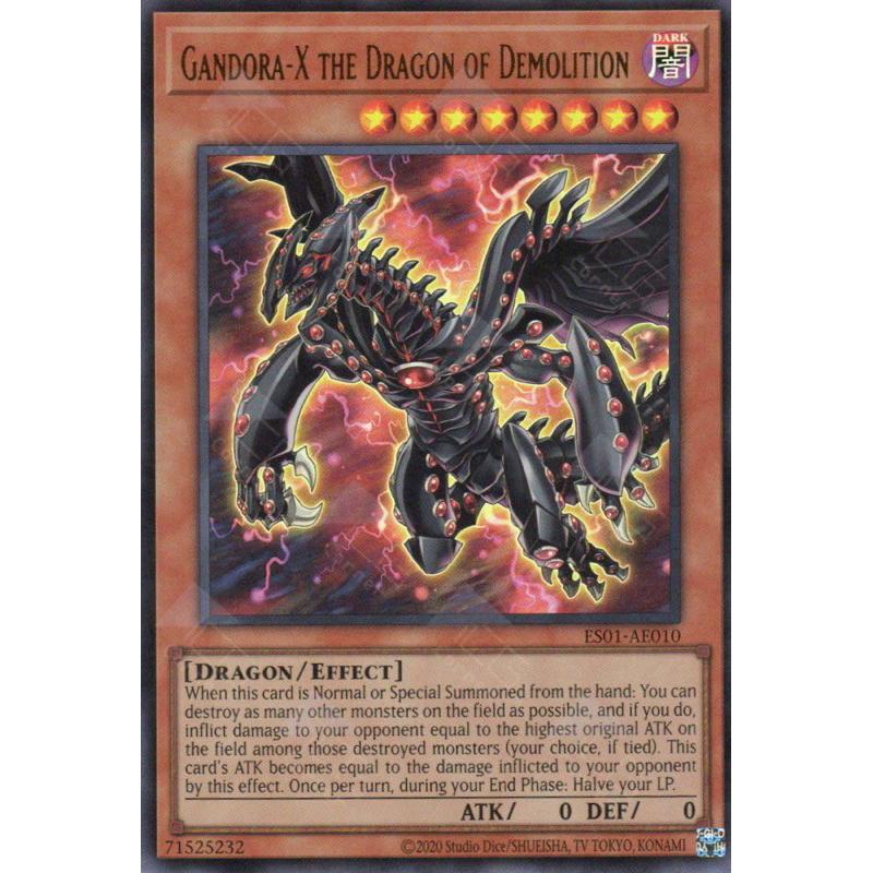 Es01-ae010 Gandora-X the Dragon of Demolition (UR)