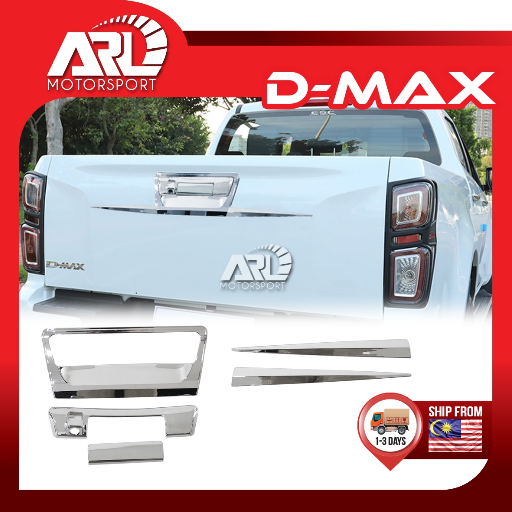 Isuzu D-Max Dmax RG RG01 2021-2025 ด้านหลังด้านหลังประตู Handle Tail Bonnet ซับใน Protector ฝาครอบ A