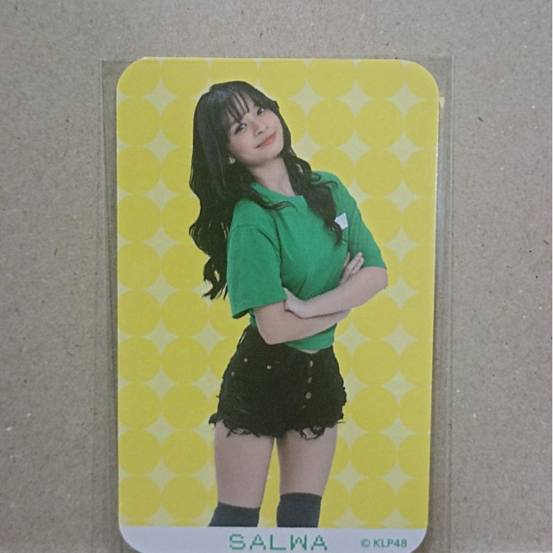 KLP48 OFFICIAL PC PHOTOCARD SALWA RURU POKEMON RUN 2024