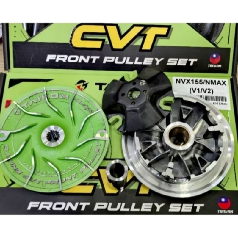 PULLEY DEPAN NVX155 NMAX N-MAX V1 V2 PULLEY RACING TAIKOM PULLEY FRONT NVX155