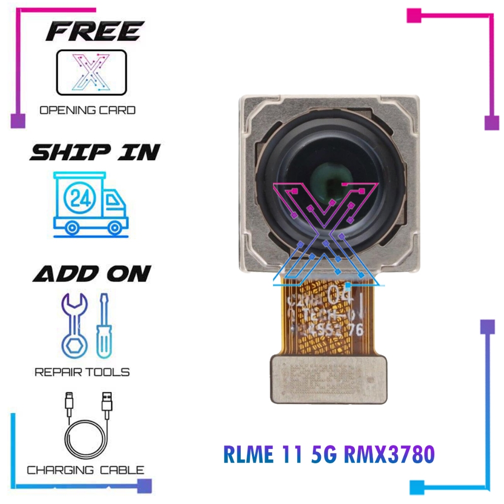 กล้องหลังสําหรับ Realme 11 5G RMX3780
