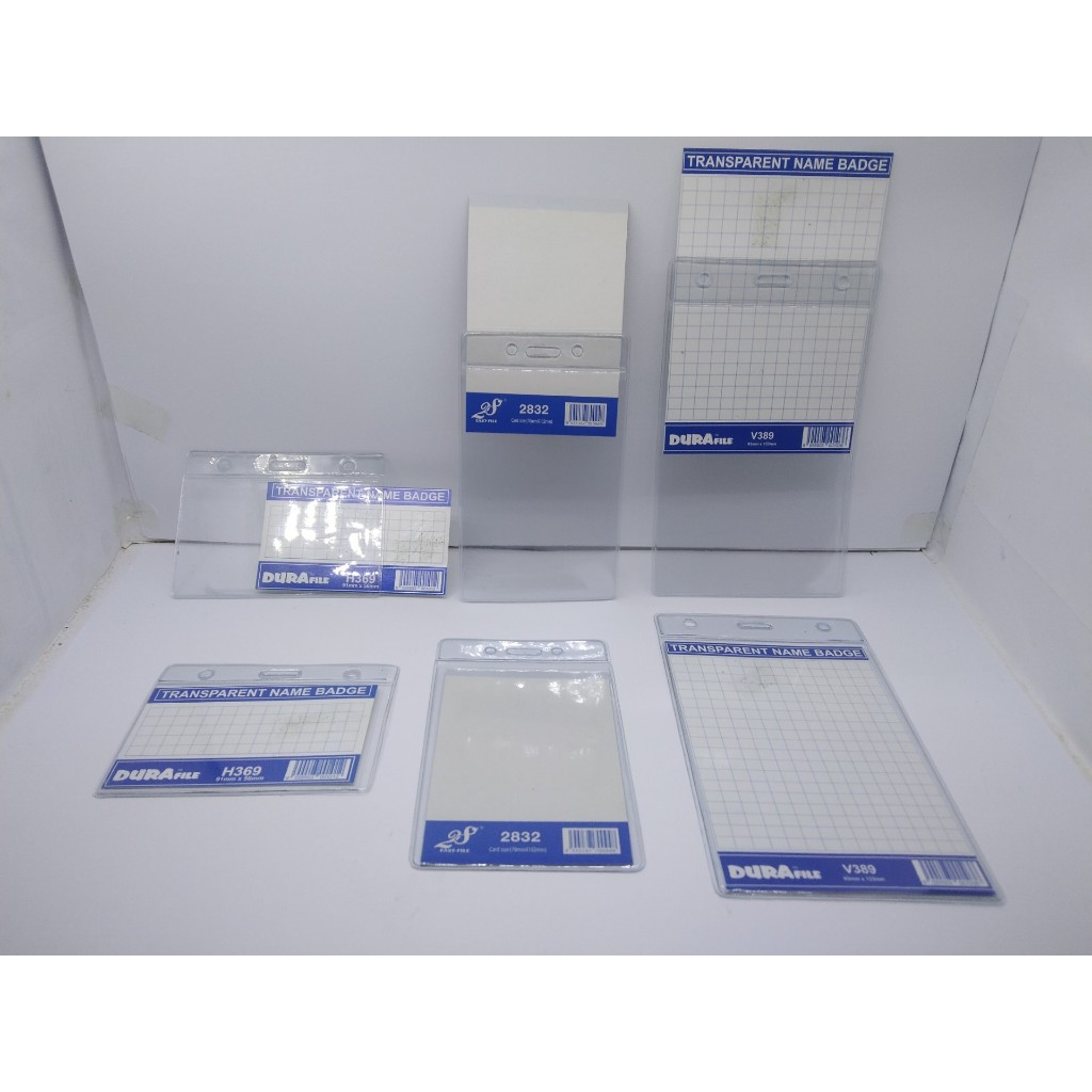 ป้ายชื่อใส Dura File H369 - 28 East-File 2832 - Dura File V389