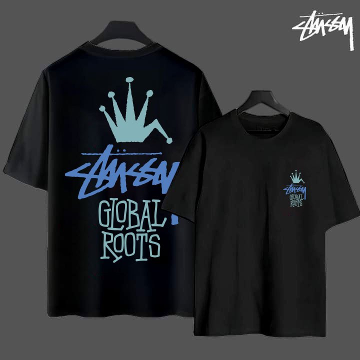 Stf8* Baju T เสื้อ Unisex ผ้าฝ้ายพรีเมี่ยม 100% คุณภาพสูงพิมพ์รอบคอ T Shiert 2024 Viral T