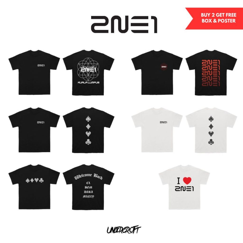 2NE1 Welcome Back Oversize Shirt สินค้าโดย Undercroft