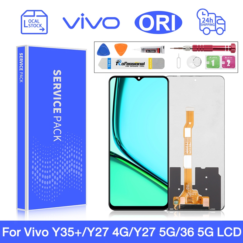 สําหรับ VIVO Y36 4G/Y36 5G/IQOO Z7 5G V2270A/IQOO Z8 จอแสดงผล LCD + Touch Screen Digitizer Assembly 