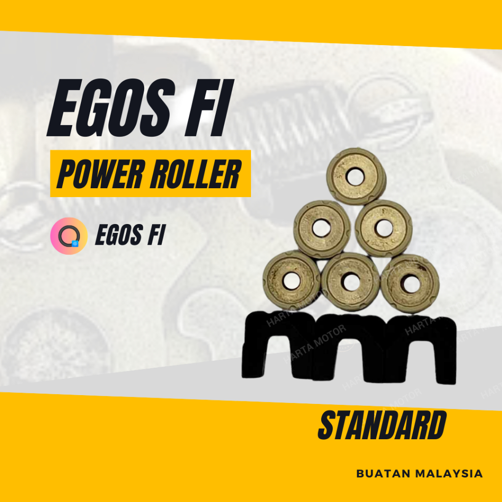 PULLEY ROLLER EGOS FI - EGOSI EGO-S FI TEDING ROLLER CLUTCH ROLLER AUTO CLUTCH PULLEY ROLLER POWER R